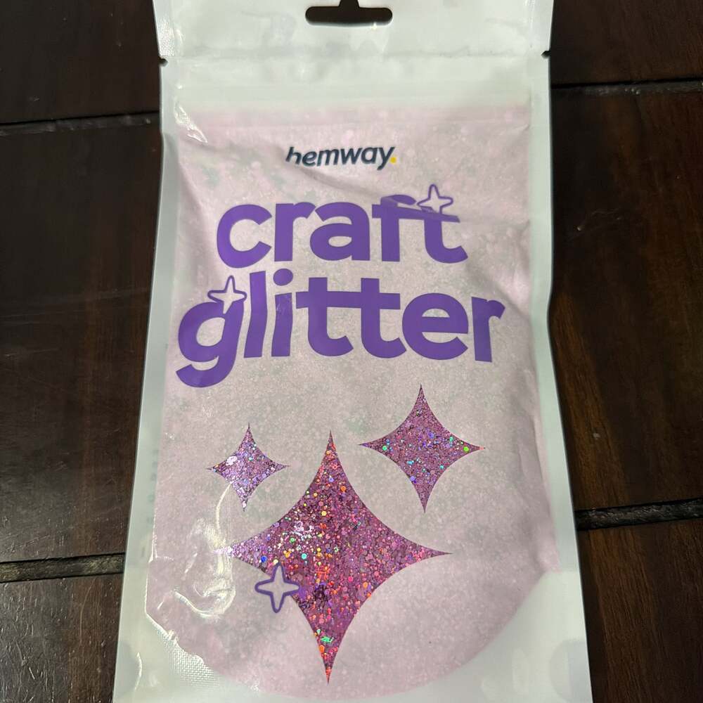 Hemway Craft Glitter Multi Purpose Flakes For Arts Crafts Tumblers